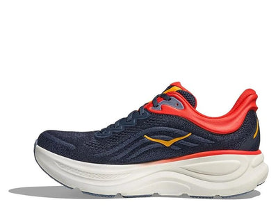 HOKA BONDI 9 WIDE 1162011-NAVY RED