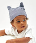 BABY HAT WITH EARS BZ051