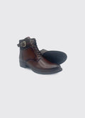 DUBARRY LOW HEELBOOT SIDE ZIP BUCKLE 1993 CASE