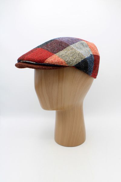 ITALIAN PATCHWORK WOOL CAP 18455 HOLO