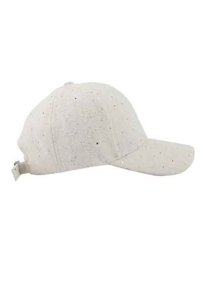 CAP WITH RHINESTONES 29306/29305-BEIGE