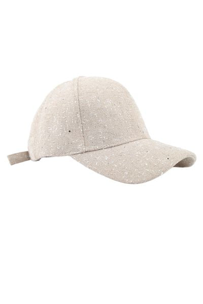 CAP WITH RHINESTONES 29306/29305-TAUPE