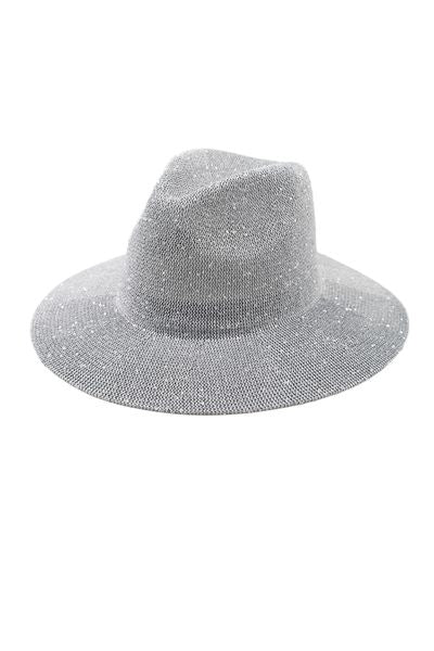 PANAMA HAT SEQUINS 29273  PHANIE-GREY