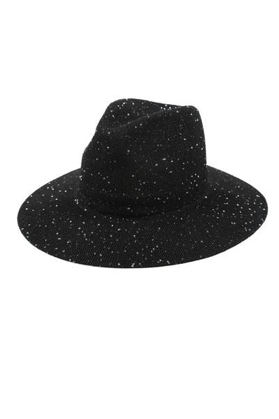 PANAMA HAT SEQUINS 29273  PHANIE-BLACK