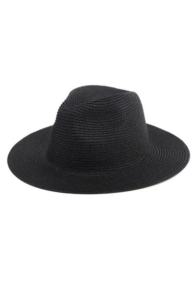 PAPER MIX PANAMA HAT 29275  PHANIE-BLACK