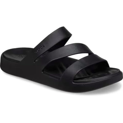 CROCS GETAWAY STRAPPY 209587-BLACK