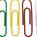 32MM TUB PAPER CLIPS COLOURED PC-1206