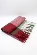 LADIES SCARF 72606 / 57-BURGANDY