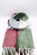 LADIES SCARF 72606 / 57-BURGANDY