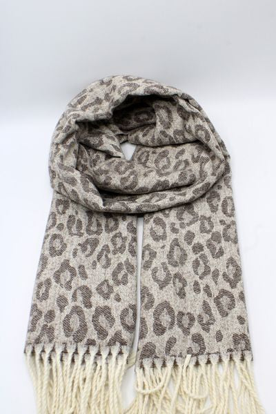 LADIES SCARF 72606 / 57-BROWN