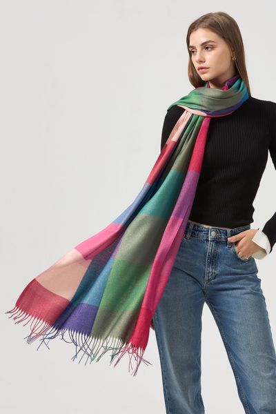 LUREX SCARF WITH FRINGES 71892 PHANIE