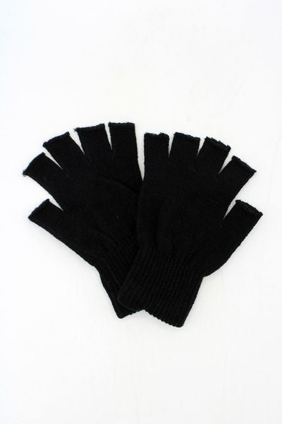 FINGERLESS GLOVES 400113-BLACK