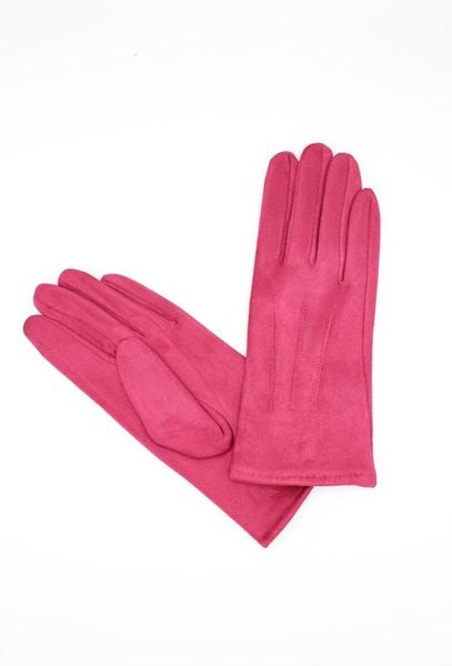 LADIES CLASSIC GLOVE 1710-PINK CERISE