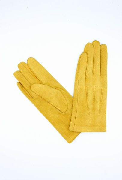 LADIES CLASSIC GLOVE 1710-MUSTARD