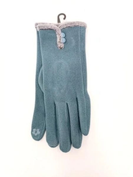 LADIES 2 BUTTON GLOVE G-9521-JADE