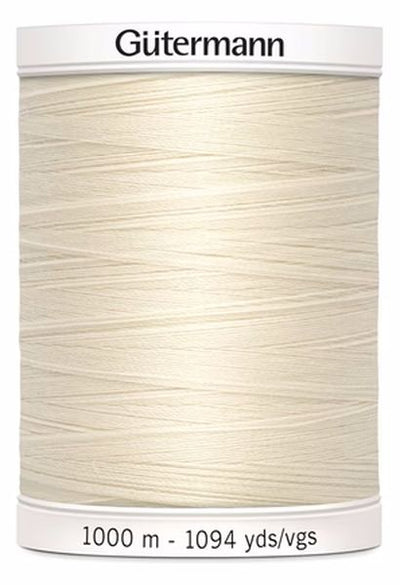 GUTERMANN SEWING THREAD 1000M 802  1000 METRE