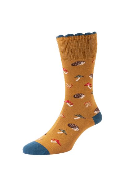 HJ LOOSE TOP COTTON RICH HJ545 COUNTRY LIFE -OCHRE