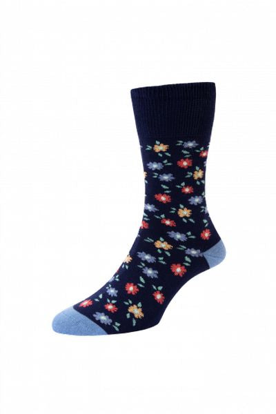 HJ LOOSE TOP COTTON RICH HJ545 COUNTRY LIFE-NAVY