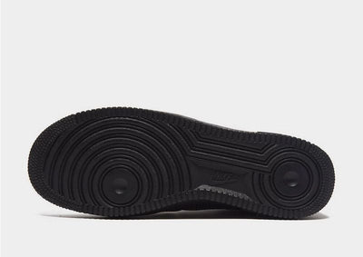 NIKE AIRFORCE ONE -BLACK SIZES 3-7.5