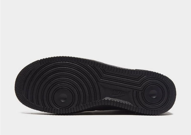 NIKE AIRFORCE ONE -BLACK SIZES 3-7.5