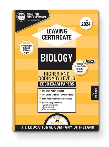 BIOLOGY LEAVING CERT PAPERS HIGHER & LOWER  2024