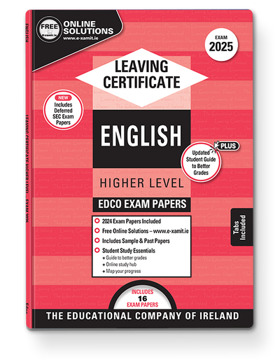 English Leaving Cert Higher 2025