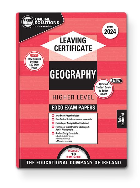Geography Leaving Cert  Higher 2024
