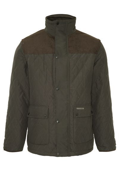 CHAMPION  LEWIS QUILED JACKET3618-OLIVE