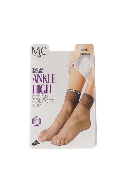 ANKLE HIGH 15 DEN FANCY TOP 2445