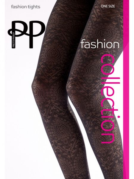 PRETTY POLLY BOHO PATTERN TIGHTS NPAYS7