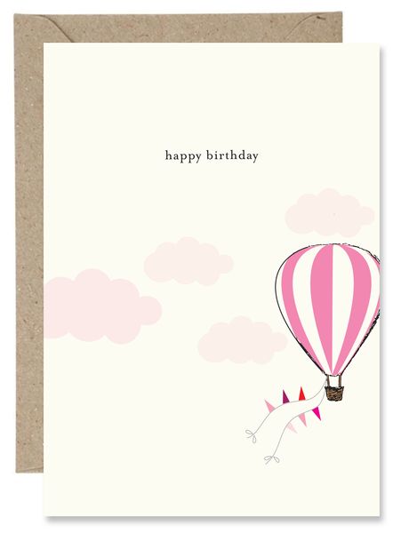 HOT AIR BALLOON BIRTHDAY P112-1