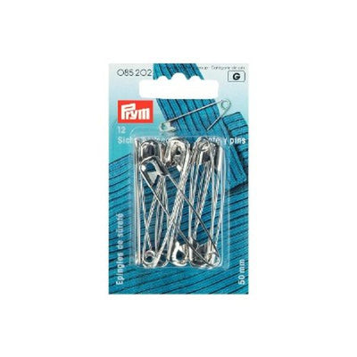 SAFETY PINS 50MM 085202-SILVER