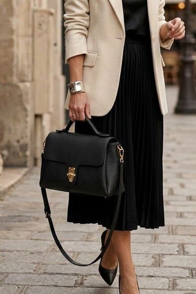 ITALIAN LEATHER HANDBAG CO20810-BLACK
