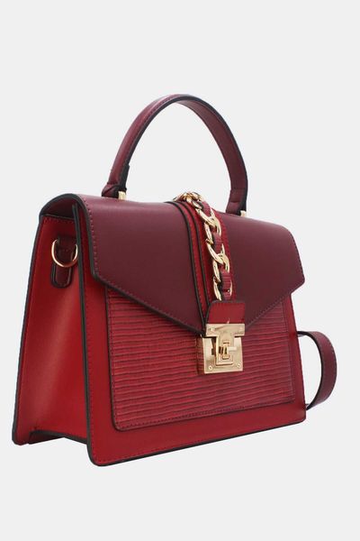 CHIC CROSS BODY  8012-BURGANDY