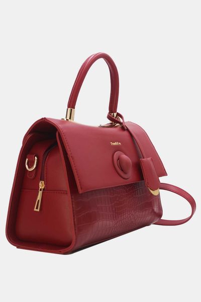 VINTAGE STYLE CROC EFFECT 5764-RED