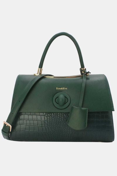 VINTAGE STYLE CROC EFFECT 5764-GREEN