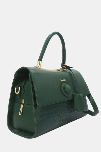 VINTAGE STYLE CROC EFFECT 5764-GREEN