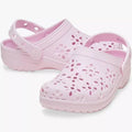 CROCS CLASSIC CUTOUTS  KIDS-PINK