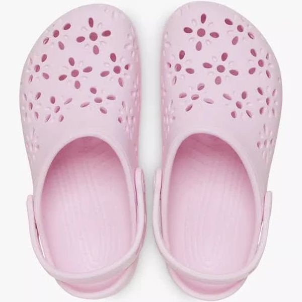 CROCS CLASSIC CUTOUTS  KIDS-PINK