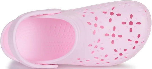 CROCS CLASSIC CUTOUTS  KIDS-PINK