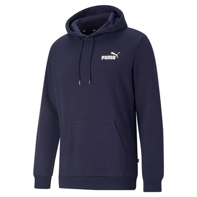 PUMA  ESS HOODY -NAVY