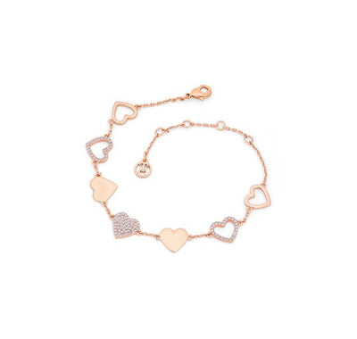 TIPPERARY CRYSTAL  HEART ICONS  BRACELET 145948
