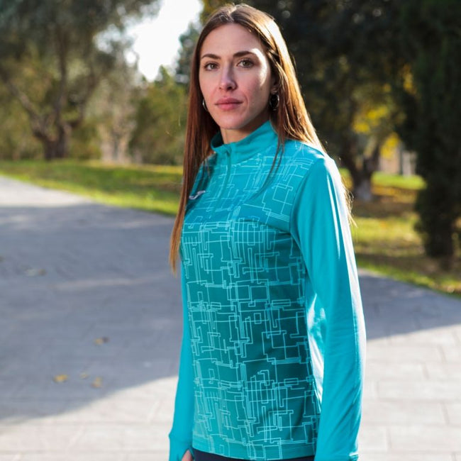Joma Ladies !/2 Zip Sports Top 901257