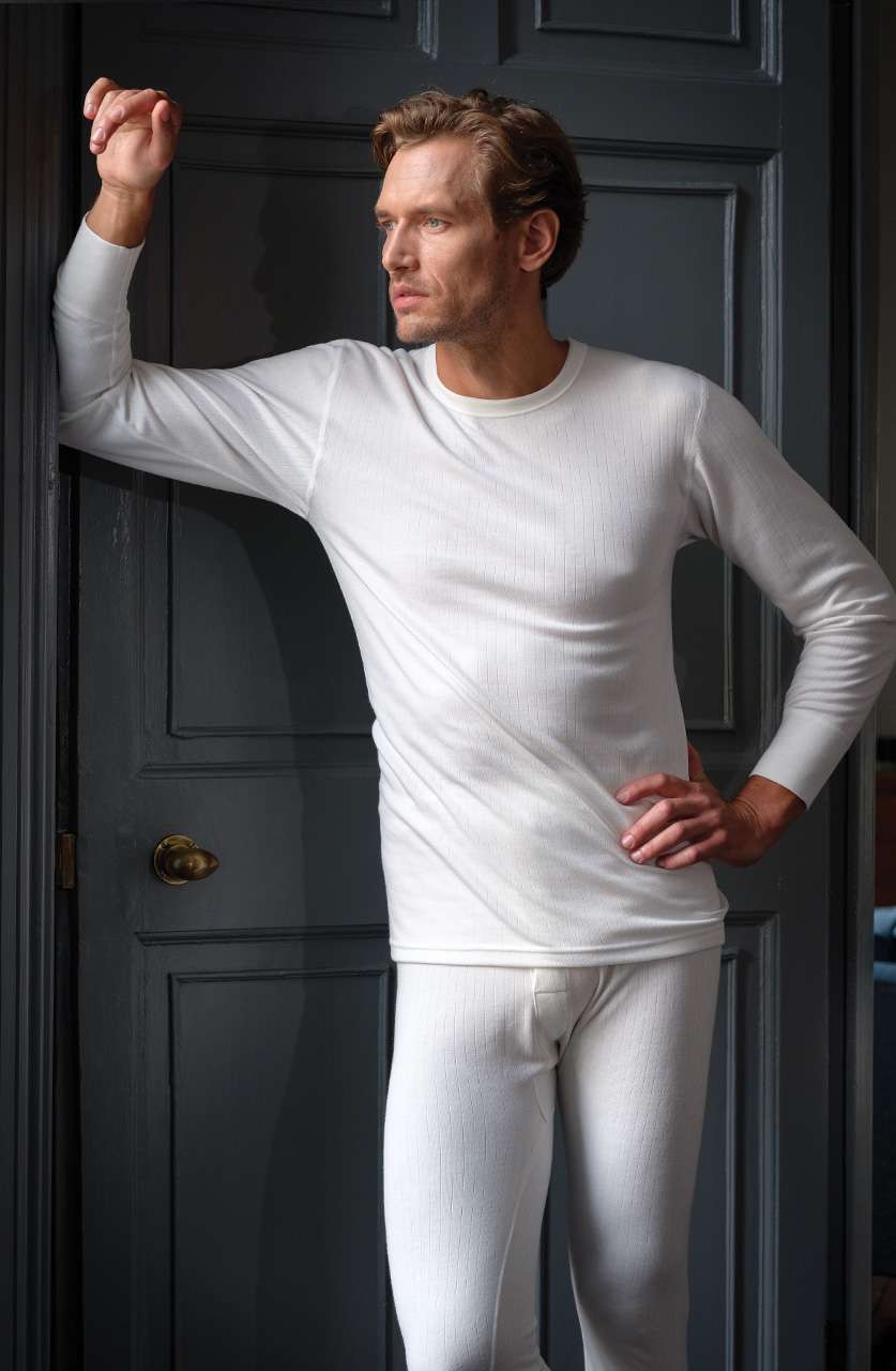 Cream Vedoneire Thermal Long Johns