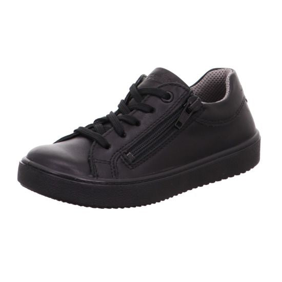 SUPERFIT UNISEX SCHOOL SCHOE HEAVEN LACED-BLACK– Fyffes Abbeyleix