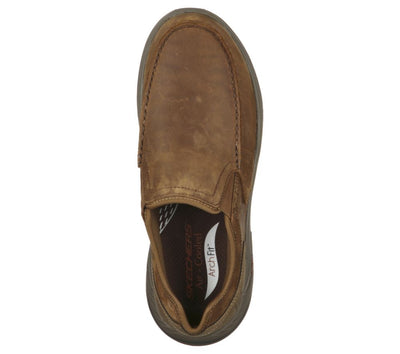 HUST SLIP ON ARCH FIT 2041884-CHOCOLATE