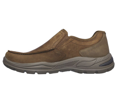 HUST SLIP ON ARCH FIT 2041884-CHOCOLATE