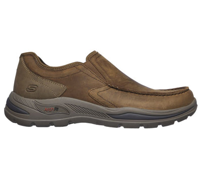 HUST SLIP ON ARCH FIT 2041884-CHOCOLATE