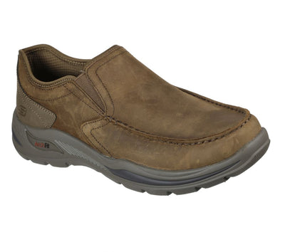 HUST SLIP ON ARCH FIT 2041884-CHOCOLATE