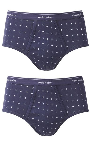 MENS PATTERNED EXECUTIVE BRIEF Y-FRONT